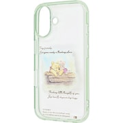 IN-DP46UKMD/PO41 [iPhone 16用 ディズニー/衝撃吸収 バンパー ハイブリッドケース/プーとピグレット_ハグ]