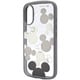 IN-DP46CMD2/MKM [iPhone 16用 ディズニー/Puffull 衝撃吸収 バンパー ハイブリッドケース/ミッキーマウス]