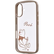 IN-DP46CMD2/PO25 [iPhone 16用 ディズニー/Puffull 衝撃吸収 バンパー ハイブリッドケース/くまのプーさん]