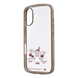 IN-AP46CMD2/MYM [iPhone 16用 ムーミン/Puffull 衝撃吸収 バンパー ハイブリッドケース/ミイ]