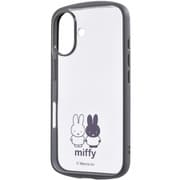 IN-BP46CMD2/MFM [iPhone 16用 ミッフィー/Puffull 衝撃吸収 バンパー ハイブリッドケース/ミッフィー]