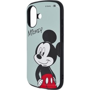 IN-DP46AC4/MK2 [iPhone 16用 ディズニー/超！ 保護ケース MiA 衝撃吸収 バンパー ハイブリッドケース/ミッキーマウス]