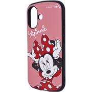 IN-DP46AC4/MN2 [iPhone 16用 ディズニー/超！ 保護ケース MiA 衝撃吸収 バンパー ハイブリッドケース/ミニーマウス]