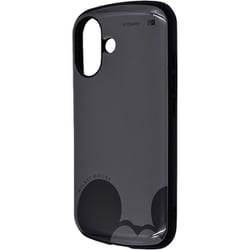 IN-DP46AC4/MK44 [iPhone 16用 ディズニー/超！ 保護ケース MiA 衝撃吸収 バンパー ハイブリッドケース/ミッキーマウス_グレー2]