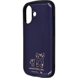IN-DP46AC4/MI12 [iPhone 16用 ディズニー ピクサー/超！ 保護ケース MiA 衝撃吸収 バンパー ハイブリッドケース/モンスターズ・インク_ラインアート]