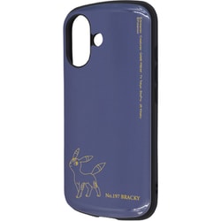 IN-PP46AC4/PK64 [iPhone 16用 ポケットモンスター/超！ 保護ケース MiA 衝撃吸収 バンパー ハイブリッドケース/ブラッキー]