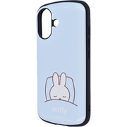 IN-BP46AC4/MF67 [iPhone 16用 ミッフィー/超！ 保護ケース MiA 衝撃吸収 バンパー ハイブリッドケース/ミッフィー_おやすみ]