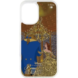IJ-DP46LG1S/BL8 [iPhone 16用 ディズニー/衝撃吸収 バンパー 動く キラキラ ラメ グリッターケース/ベル_二人だけの舞踏会]