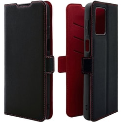 8340MOG64BSMBKR [moto g64 5G/moto g64y 5G用 手帳型ケース 薄型 カード入れ スタンド機能 衝撃吸収 シンプル サイドマグネット BK BR]
