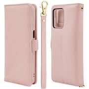 8343MOG64BHSLPK [moto g64 5G/moto g64y 5G用 手帳型ケース カード入れ おしゃれ スタンド機能 シンプル ハンドストラップ付き マグネット式 ライトピンク]