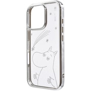 IN-AP47MCC1S/MT59 [iPhone 16 Pro用 ムーミン/衝撃吸収 バンパー メタリック ハイブリッドケース/ムーミン星空_メタリック]