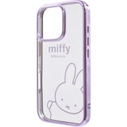 IN-BP47MCC1LD/MF77 [iPhone 16 Pro用 ミッフィー/衝撃吸収 バンパー メタリック ハイブリッドケース/ミッフィー_メタリック]
