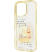 IN-DP47UKMD/PO40 [iPhone 16 Pro用 ディズニー/衝撃吸収 バンパー ハイブリッドケース/プー_丸いおなか]
