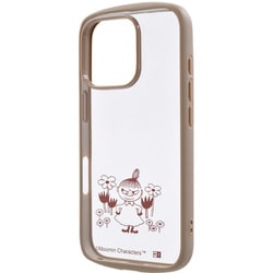 IN-AP47CMD2/MYM [iPhone 16 Pro用 ムーミン/Puffull 衝撃吸収 バンパー ハイブリッドケース/ミイ]