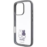 IN-BP47CMD2/MFM [iPhone 16 Pro用 ミッフィー/Puffull 衝撃吸収 バンパー ハイブリッドケース/ミッフィー]