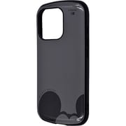 IN-DP47AC4/MK44 [iPhone 16 Pro用 ディズニー/超！ 保護ケース MiA 衝撃吸収 バンパー ハイブリッドケース/ミッキーマウス_グレー2]