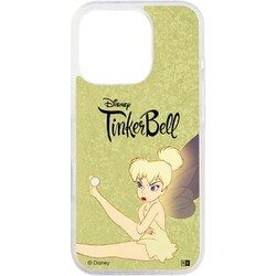 IJ-DP47LG1S/TB001 [iPhone 16 Pro用 ディズニー/衝撃吸収 バンパー 動く キラキラ ラメ グリッターケース/ティンカー・ベル_Sit]