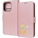 IJ-WP47ELC1P/LN7 [iPhone 16 Pro用 ルーニー・テューンズ/衝撃吸収 マグネットベルト シンプル 手帳型レザーケース/トゥイーティー]