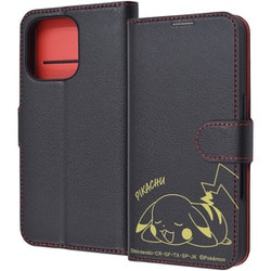 IJ-PP47ELC1BR/PK66 [iPhone 16 Pro用 ポケットモンスター/衝撃吸収 マグネットベルト シンプル 手帳型レザーケース/ピカチュウ]