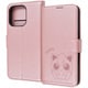 IJ-PP47ELC1P/PK67 [iPhone 16 Pro用 ポケットモンスター/衝撃吸収 マグネットベルト シンプル 手帳型レザーケース/プリン]