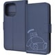 IJ-PP47ELC1DN/PK68 [iPhone 16 Pro用 ポケットモンスター/衝撃吸収 マグネットベルト シンプル 手帳型レザーケース/カビゴン]