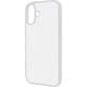 IS-P48CC11/CM [iPhone 16 Plus用 衝撃吸収 バンパー 傷に強い 硬度10H ハイブリッドガラスケース/クリア]