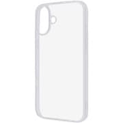 IS-P48CC11/MCM [iPhone 16 Plus用 衝撃吸収 バンパー 傷に強い 硬度10H ハイブリッドガラスケース/マット_クリア]