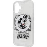IN-DP48TC16/MK46 [iPhone 16 Plus用 ディズニー/ぴかてる MagSafe対応 マグネットアクセサリー対応 衝撃吸収 バンパー TPUソフトケース/ミッキーのマジックショー]