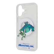 IN-DP48TC16/MI13 [iPhone 16 Plus用 ディズニー ピクサー/ぴかてる MagSafe対応 マグネットアクセサリー対応 衝撃吸収 バンパー TPUソフトケース/マイクとサリー]