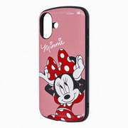 IN-DP48AC4/MN2 [iPhone 16 Plus用 ディズニー/超！ 保護ケース MiA 衝撃吸収 バンパー ハイブリッドケース/ミニーマウス]
