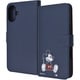 IJ-DP48ELC1DN/MK16 [iPhone 16 Plus用 ディズニー/衝撃吸収 マグネットベルト シンプル 手帳型レザーケース/ミッキーマウス_sitting]