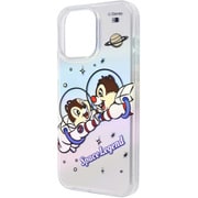 IN-DP49TC15/CD10 [iPhone 16 Pro Max用 ディズニー/ぴかてる 衝撃吸収 バンパー TPUソフトケース/チップ＆デールと宇宙]