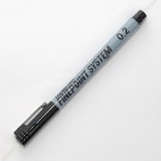 ファインポイントシステム FSD-200 油性 0.2mm 黒 FOB02