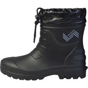 adb-640-BLACK-MENS-L-260cm [A.D.ONE EVAショートレインブーツ ADB-640 ブラック L 26.0cm]