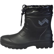adb-640-BLACK-MENS-M-250cm [A.D.ONE EVAショートレインブーツ ADB-640 ブラック M 25.0cm]