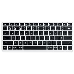 Slim X1 Bluetooth Backlit Keyboard Silver - US Layout PST-BTSX1S