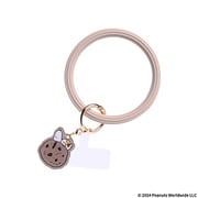 669-978306 [シリコンハンドストラップ PEANUTS スヌーピー クッキー ベージュ]