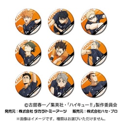 劇場版 ハイキュー！！ ゴミ捨て場の決戦 CANバッジ Vol.2 烏野高校BOX 1個 [コレクショントイ]