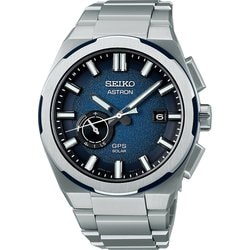 ASTRON（アストロン） NEXTER（ネクスター） ソーラーGPS衛星電波修正 メンズ メタルバンド SBXD023