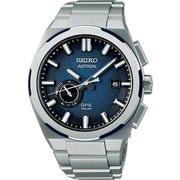 ASTRON(アストロン) NEXTER(ネクスター) ソーラーGPS衛星電波修正 メンズ メタルバンド SBXD023