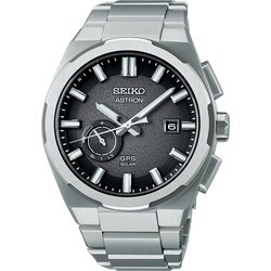 ASTRON（アストロン） NEXTER（ネクスター） ソーラーGPS衛星電波修正 メンズ メタルバンド SBXD025
