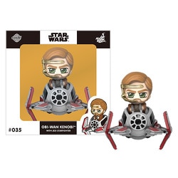 Cosbi（コスビ） スター・ウォーズ・コレクション #035 映画 スター・ウォーズ オビ=ワン・ケノービ＆ジェダイ・スターファイター [塗装済可動フィギュア 全高約100mm]