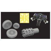 EDU644286 1/48 A-10C ｢ルックプラス｣計器盤 w/パーツセット （グレートウォール用） [プラモデル用パーツ]