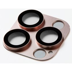 DG-IP24PGAL2PG [iPhone 16 Pro/16 Pro Max用 HYBRID CAMERA LENS COVER ピンクゴールド]
