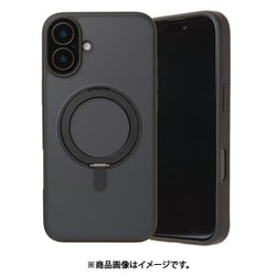 DCS-IPE24MMRBK [iPhone 16用 ETANZE RING MASTER ブラック]