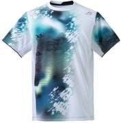 PURE SHORT SLEEVE SHIRT BUG4353 WH00 Lサイズ [テニス 半袖シャツ メンズ]