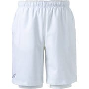 PURE SHORT PANTS BUG4453 WH00 Lサイズ [テニス ハーフパンツ メンズ]