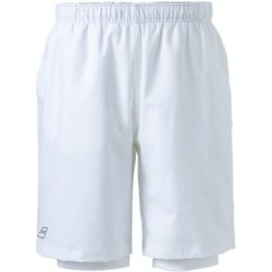 PURE SHORT PANTS BUG4453 WH00 XLサイズ [テニス ハーフパンツ メンズ]
