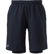 PURE SHORT PANTS BUG4453 BK00 Lサイズ [テニス ハーフパンツ メンズ]