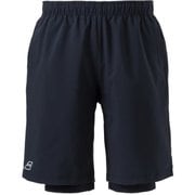 PURE SHORT PANTS BUG4453 BK00 Lサイズ [テニス ハーフパンツ メンズ]